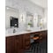 Z-Lite Harrison Vanity, 1-Light, 18 In.W x 4 In.L x 4.75 In.H, Matte Black/Frosted 1011-18W-MB-LED - alternate 5